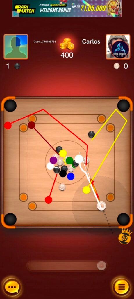 EV loader carrom pool