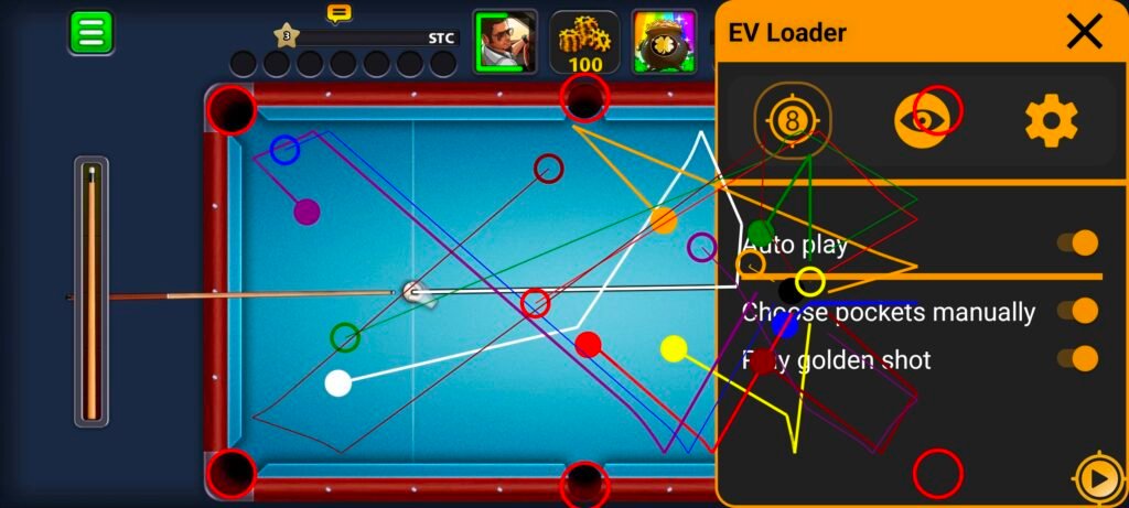 ev loader 8 ball pool
